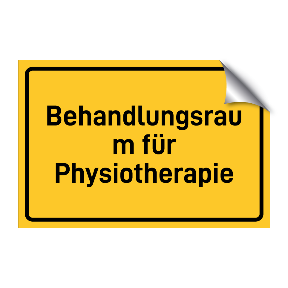 Behandlungsraum für Physiotherapie