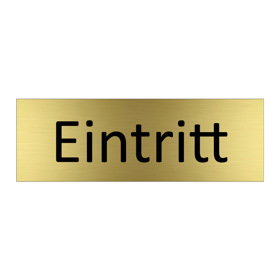 Eintritt
