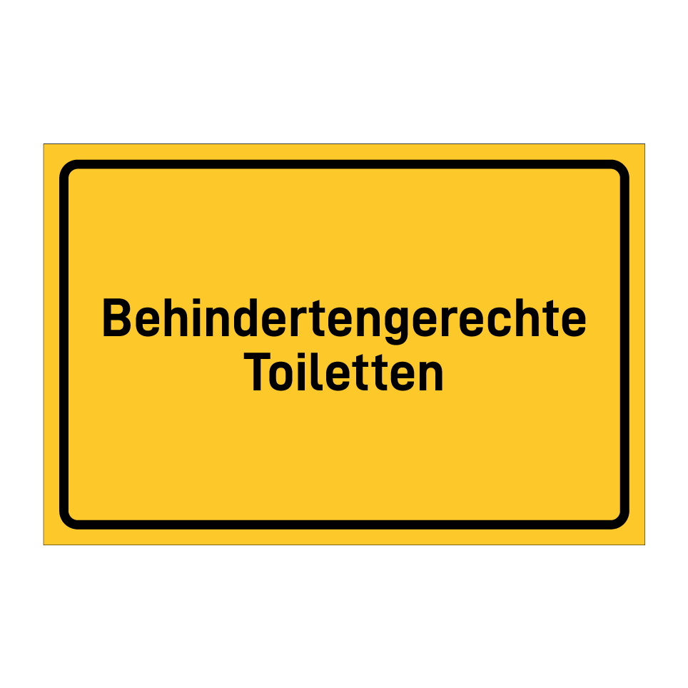 Behindertengerechte Toiletten