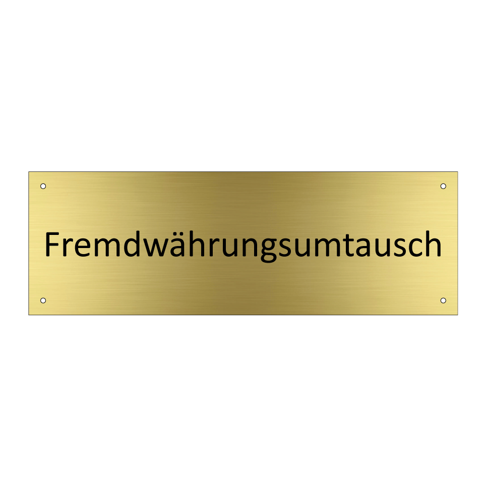 Fremdwährungsumtausch