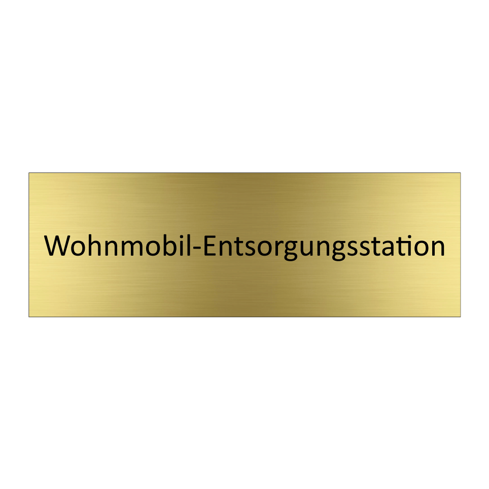 Wohnmobil-Entsorgungsstation
