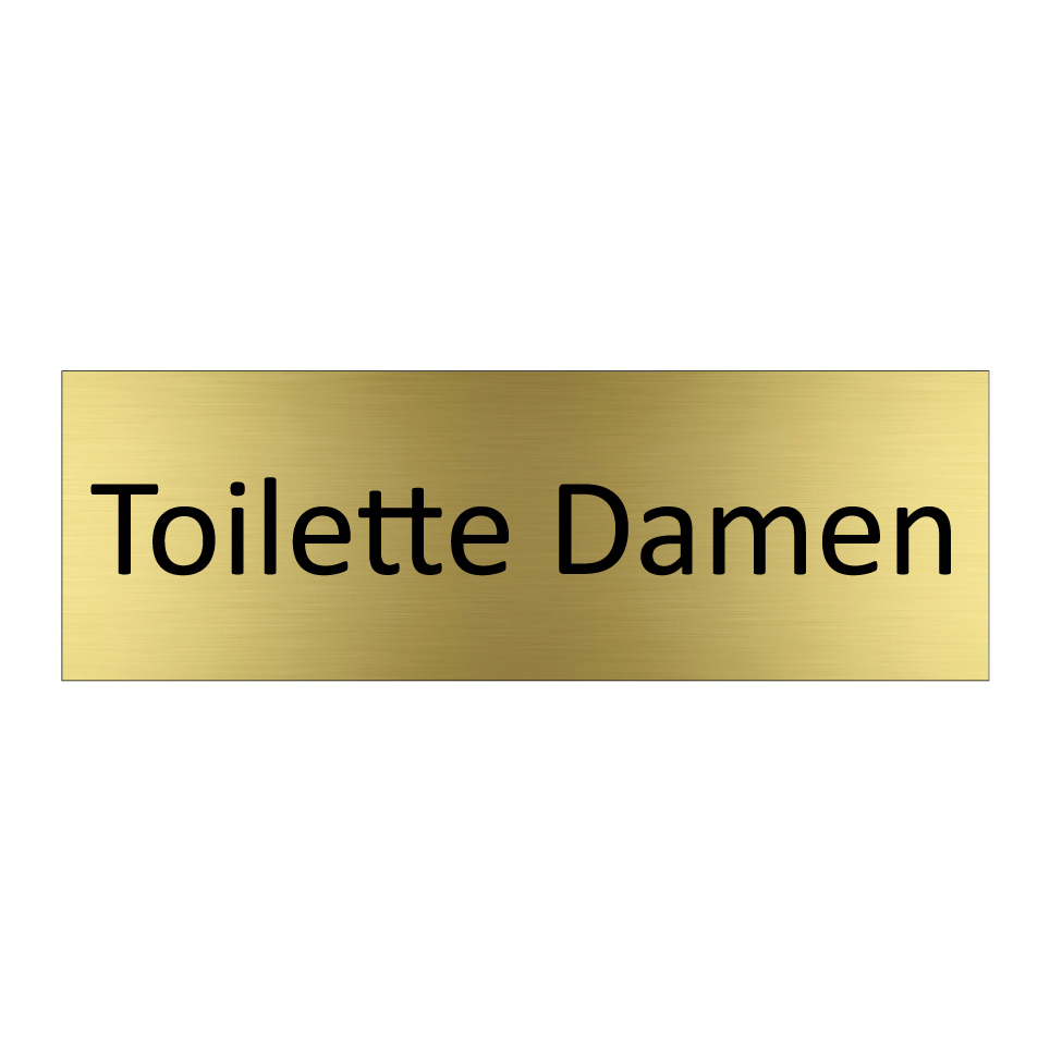 Toilette Damen
