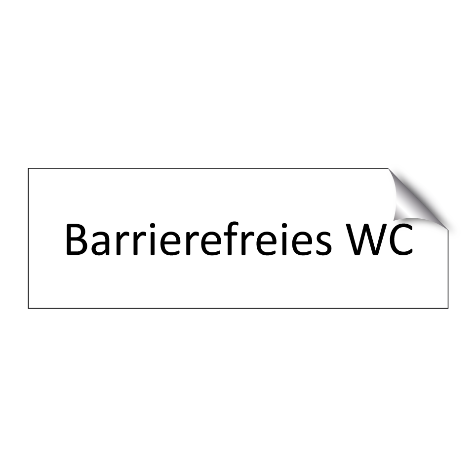 Barrierefreies WC