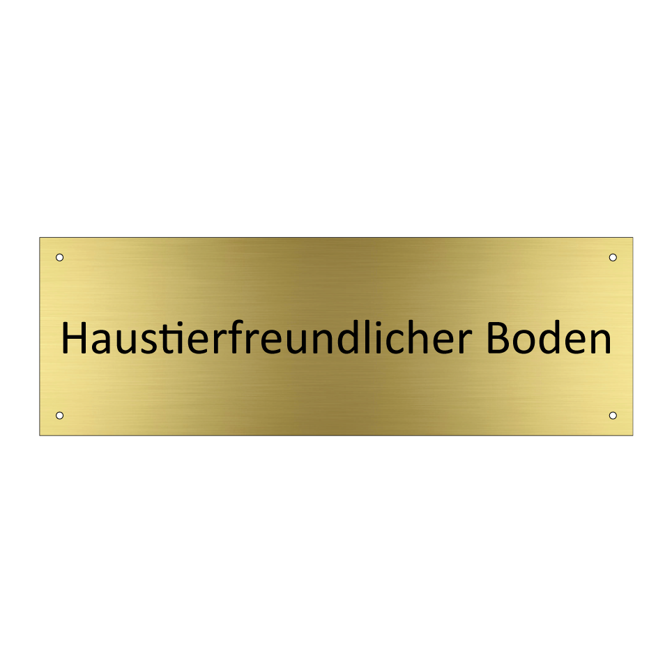 Haustierfreundlicher Boden