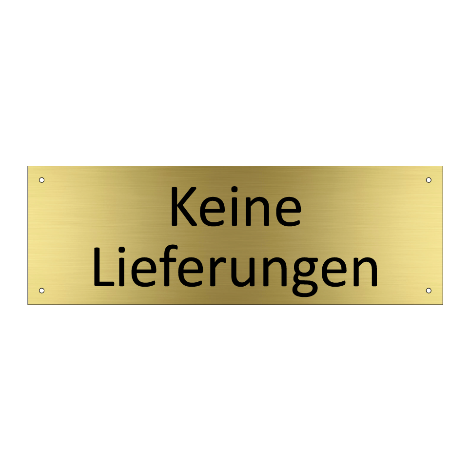 Keine Lieferungen