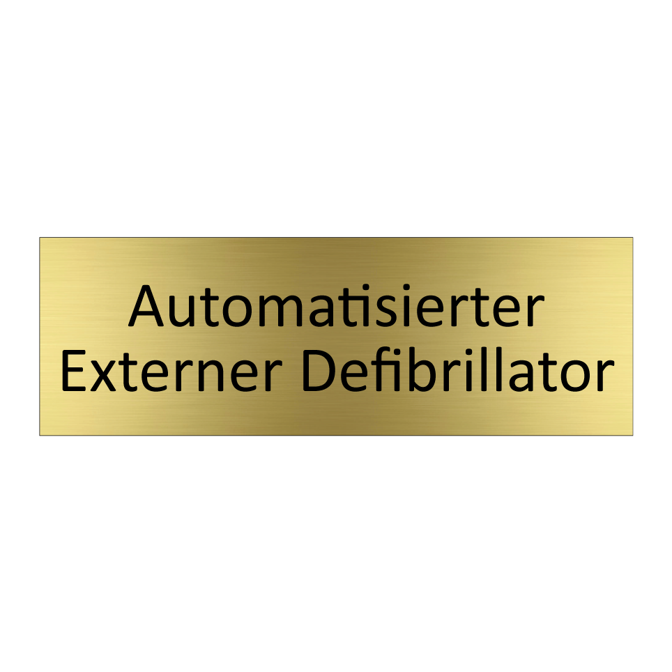 Automatisierter Externer Defibrillator