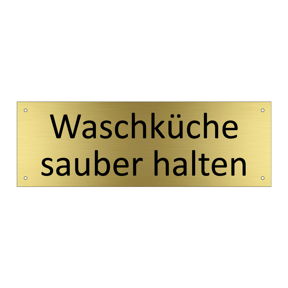 Waschküche sauber halten