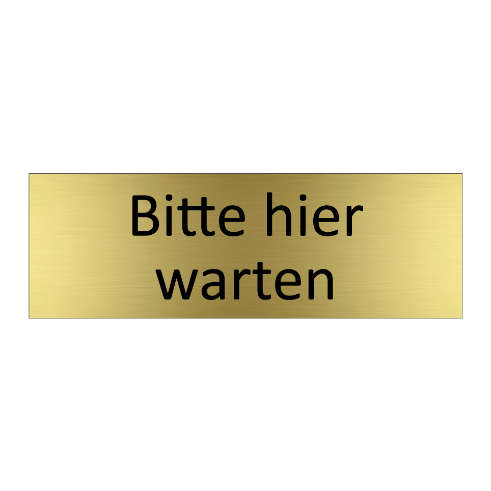 Bitte hier warten