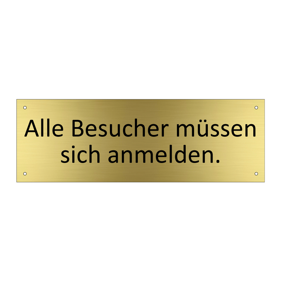 Alle Besucher müssen sich anmelden.