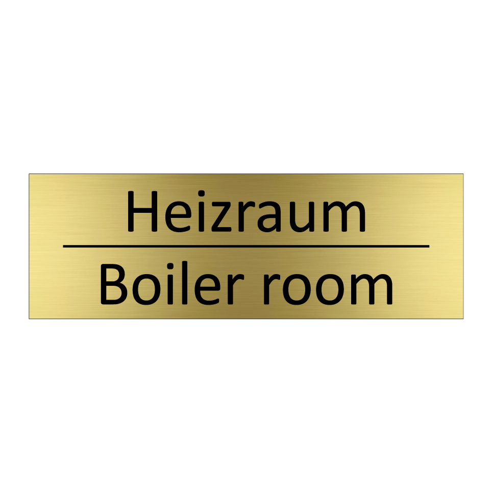 Heizraum - Boiler room