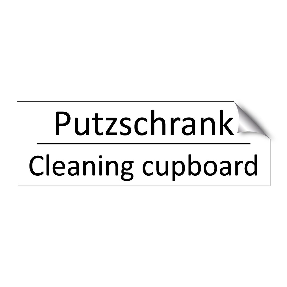 Putzschrank - Cleaning cupboard