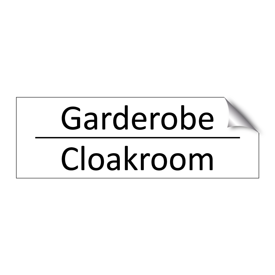 Garderobe - Cloakroom