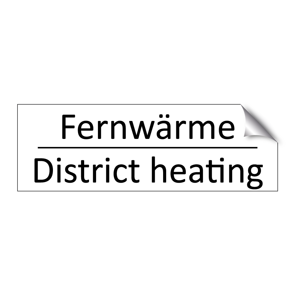 Fernwärme - District heating