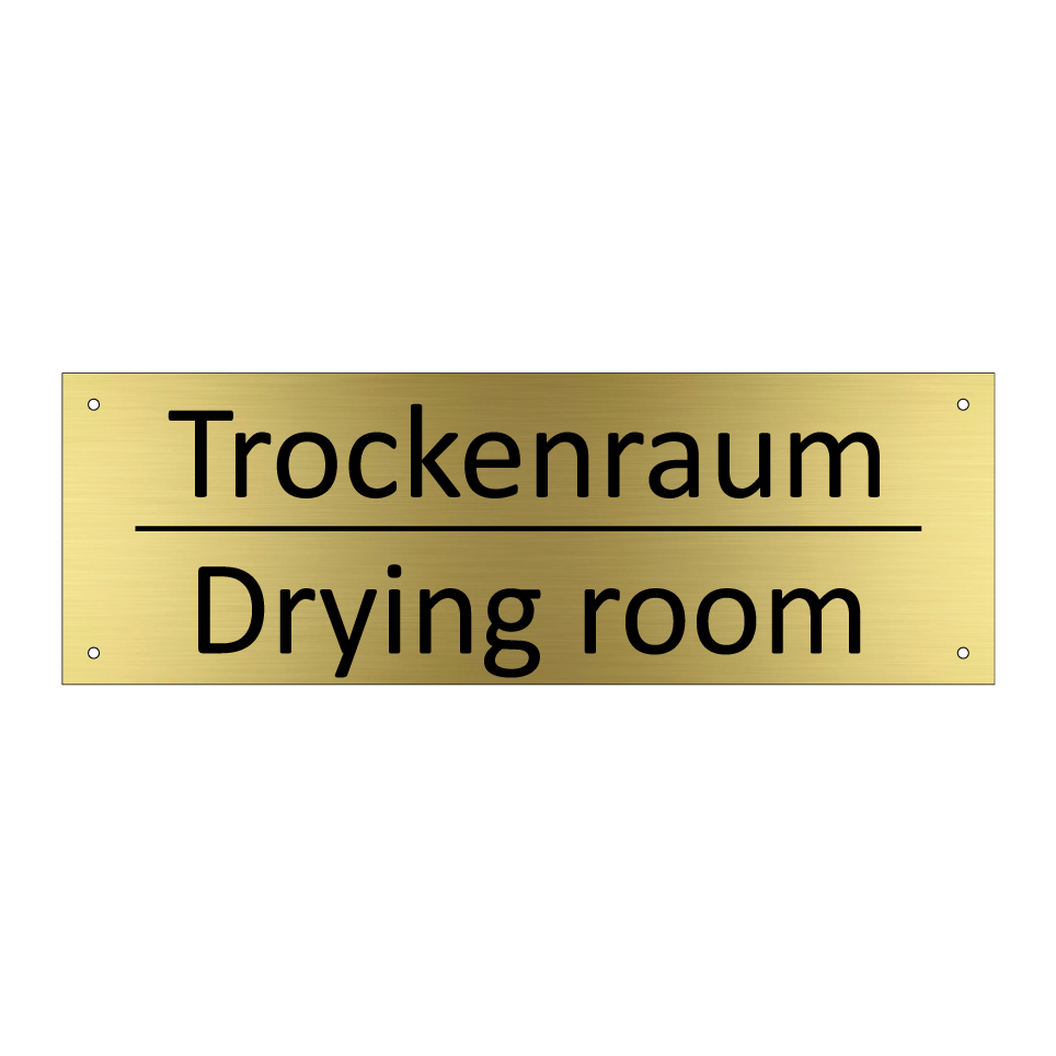 Trockenraum - Drying room