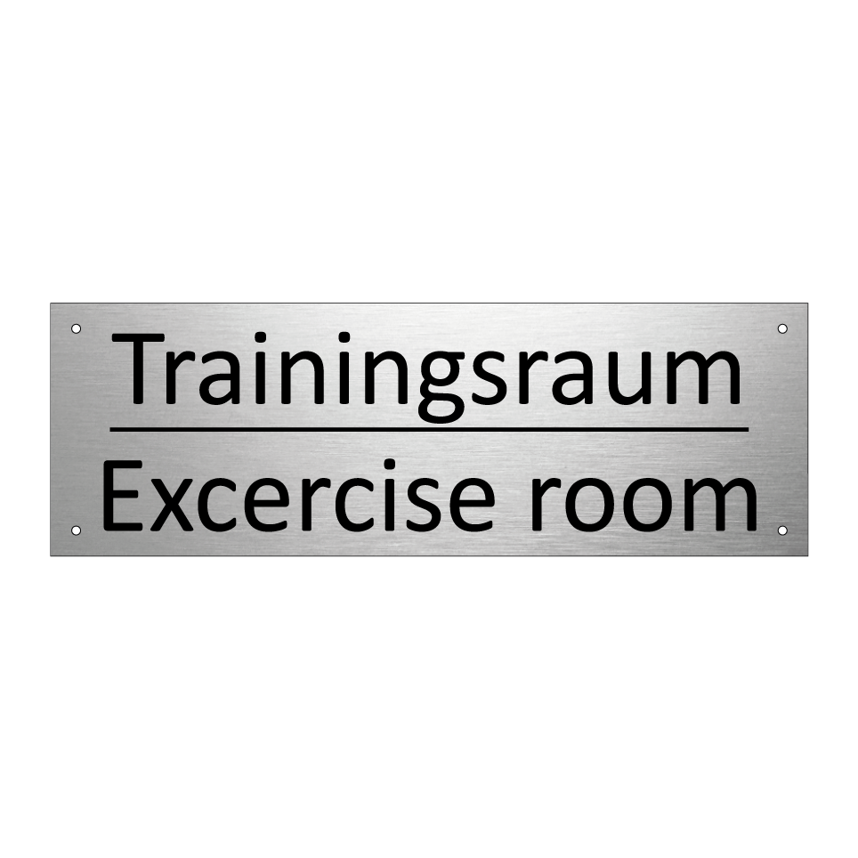 Trainingsraum - Excercise room