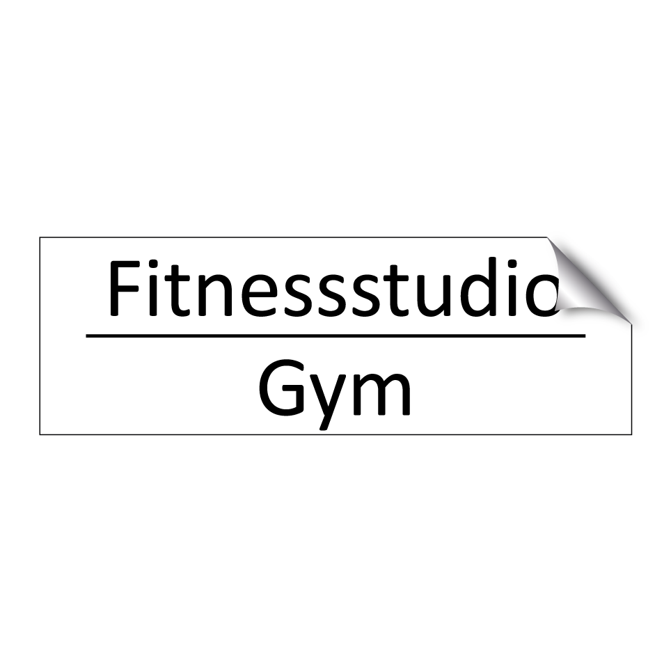 Fitnessstudio - Gym