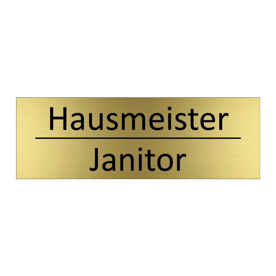 Hausmeister - Janitor