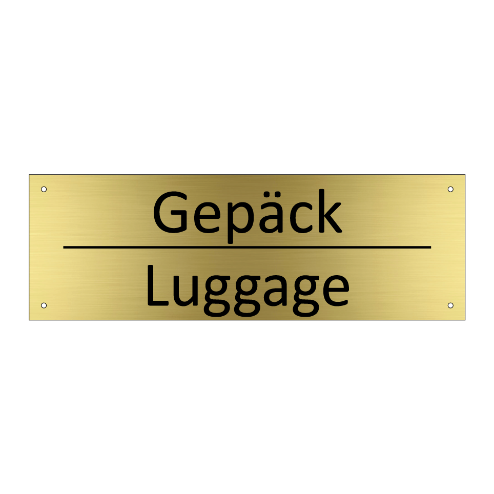 Gepäck - Luggage