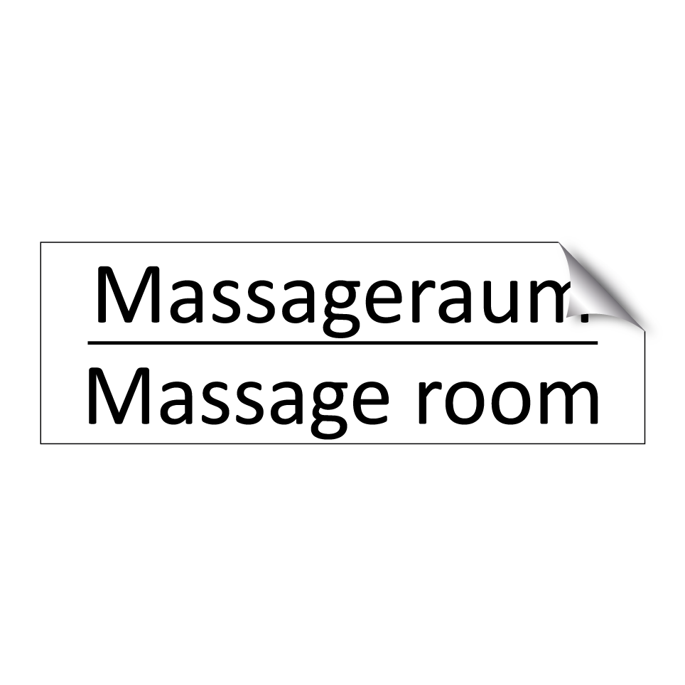 Massageraum - Massage room