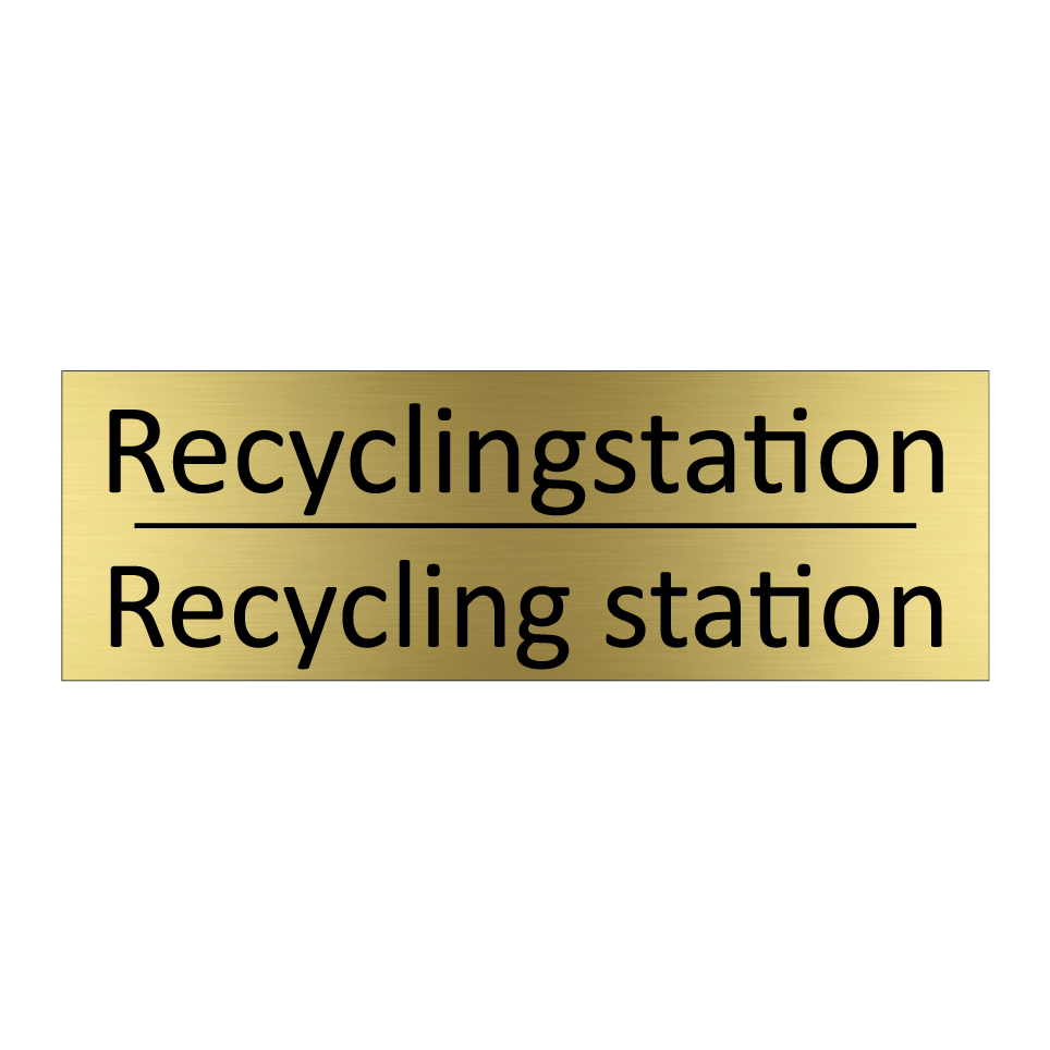 Recyclingstation - Recycling station