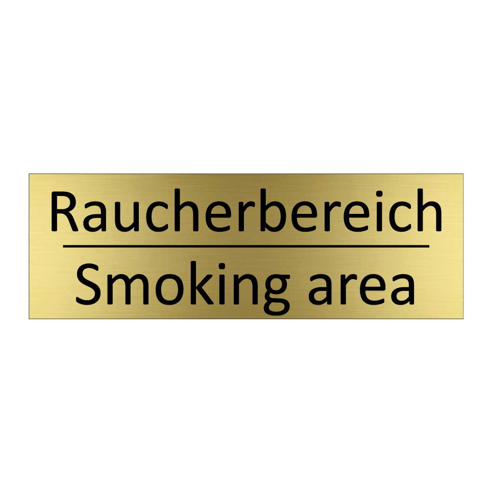 Raucherbereich - Smoking area