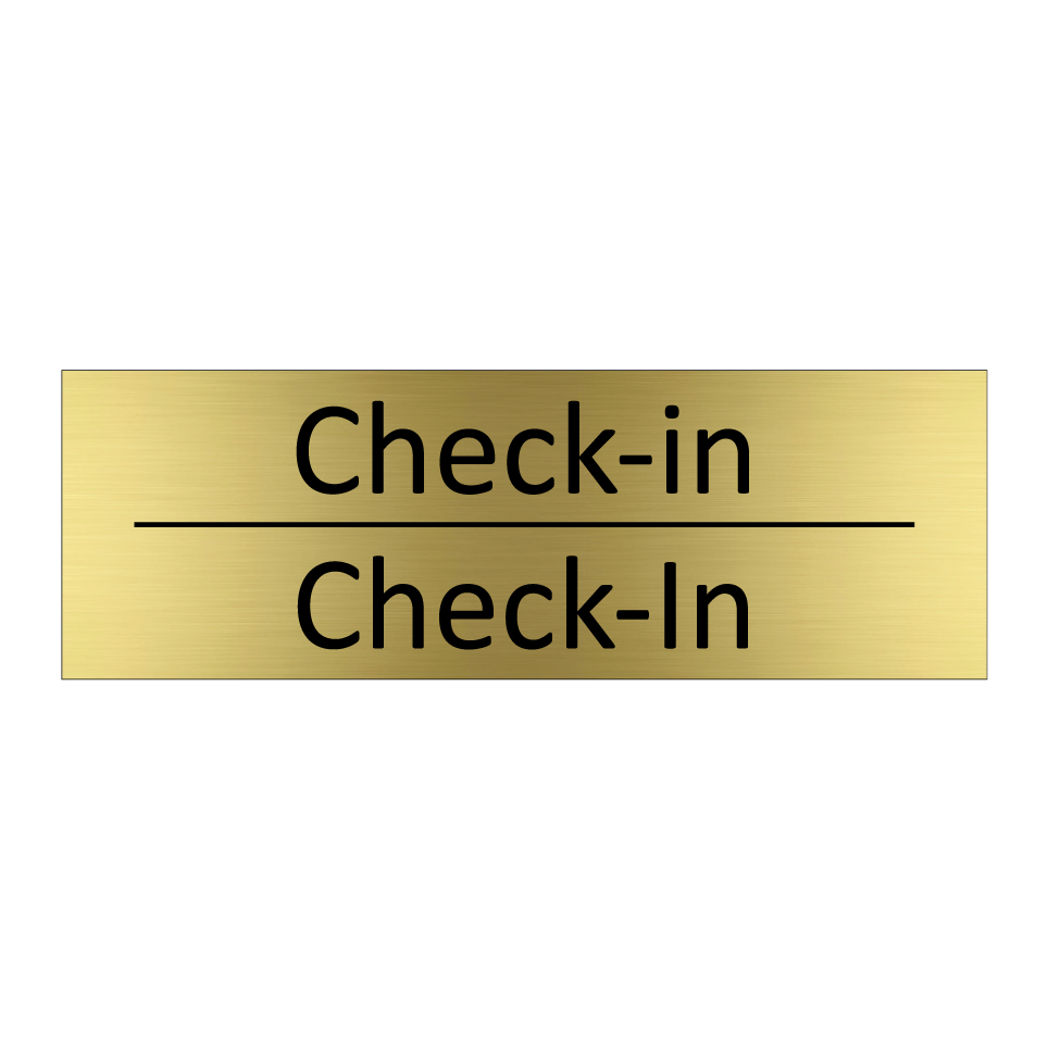 Check-in - Check-In
