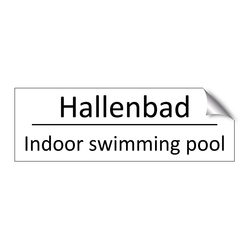 Hallenbad - Indoor swimming pool