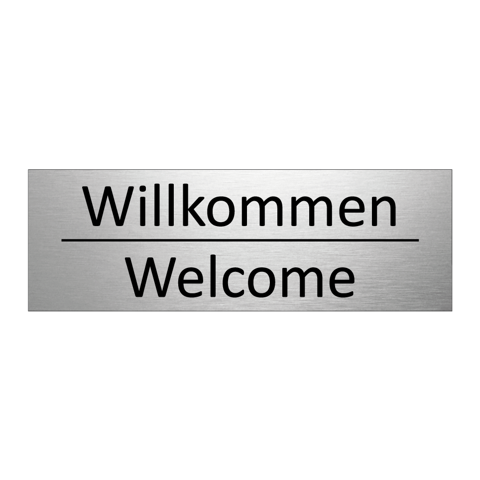 Willkommen - Welcome