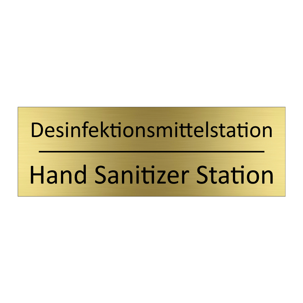 Desinfektionsmittelstation - Hand Sanitizer Station