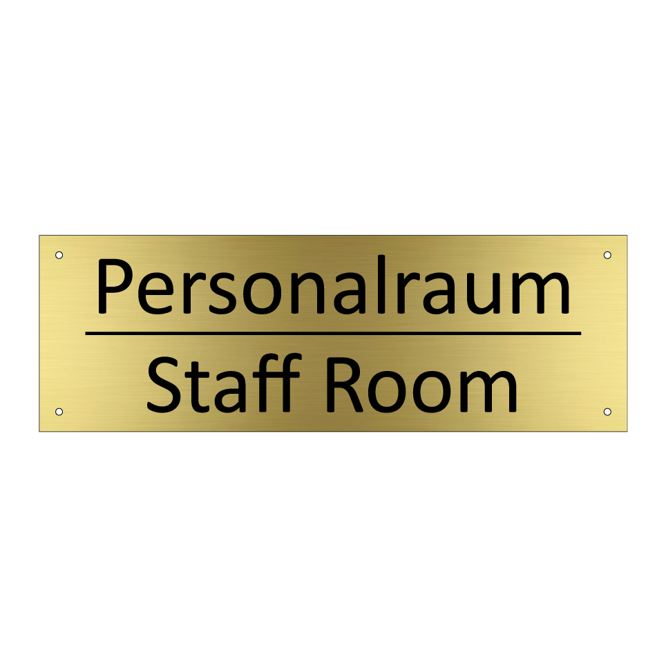 Personalraum - Staff Room