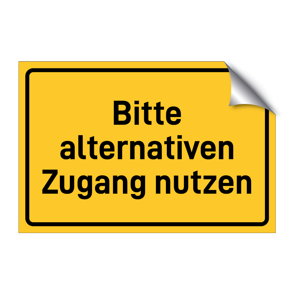 Bitte alternativen Zugang nutzen