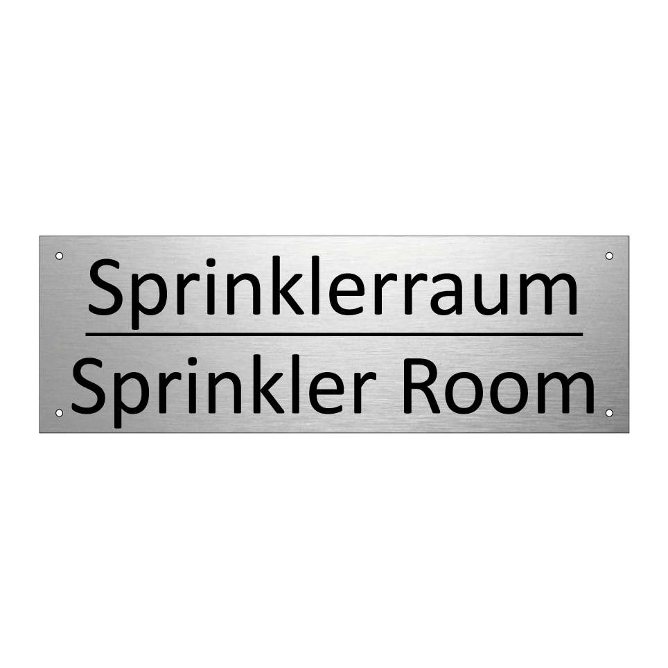 Sprinklerraum - Sprinkler Room