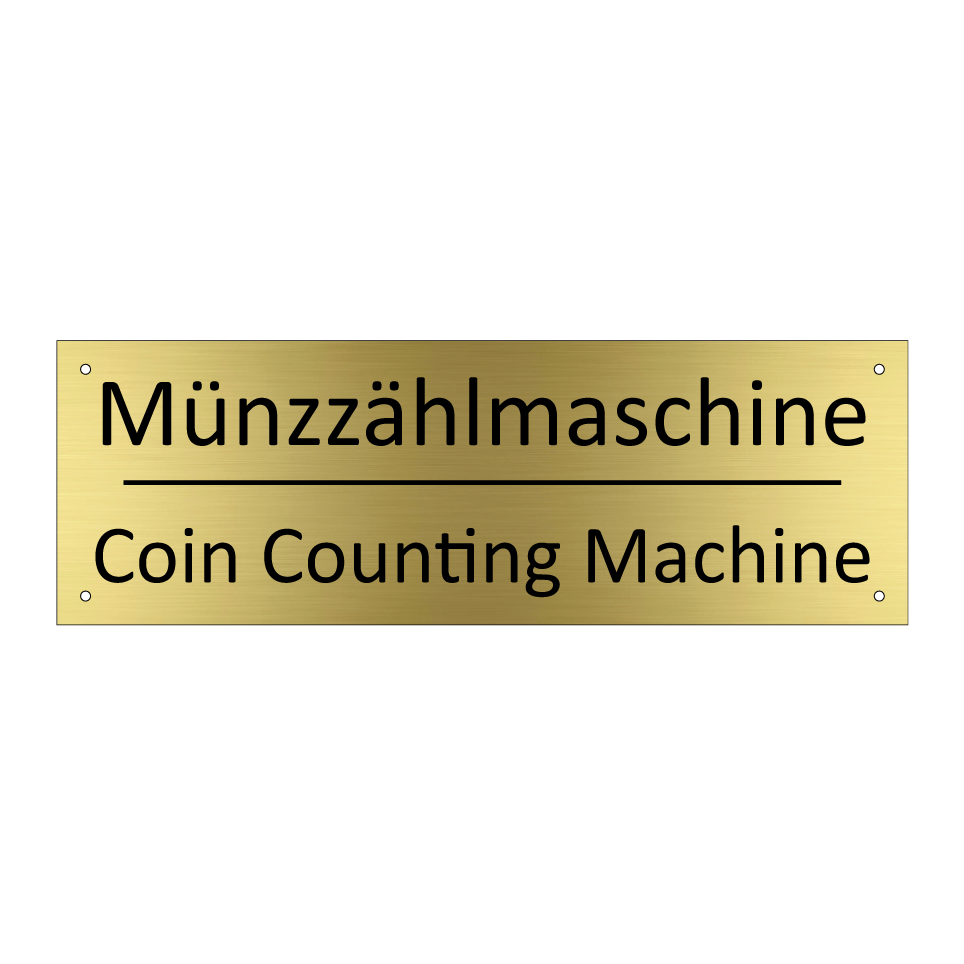 Münzzählmaschine - Coin Counting Machine