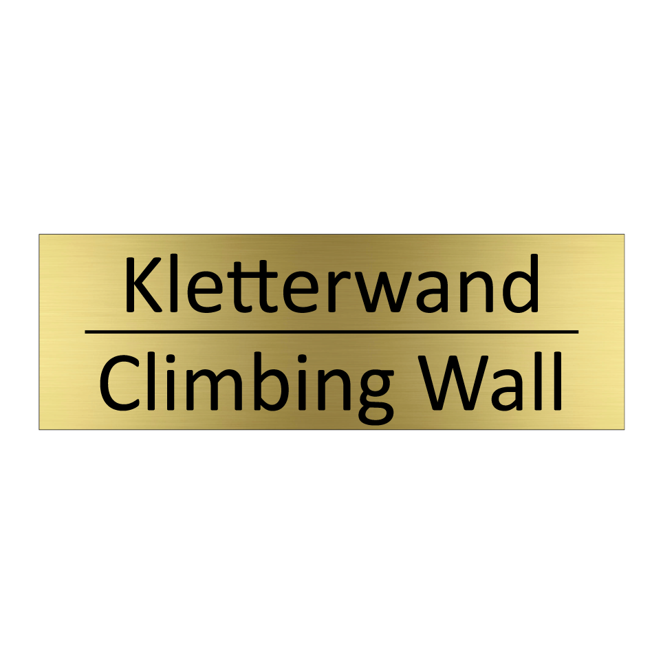 Kletterwand - Climbing Wall