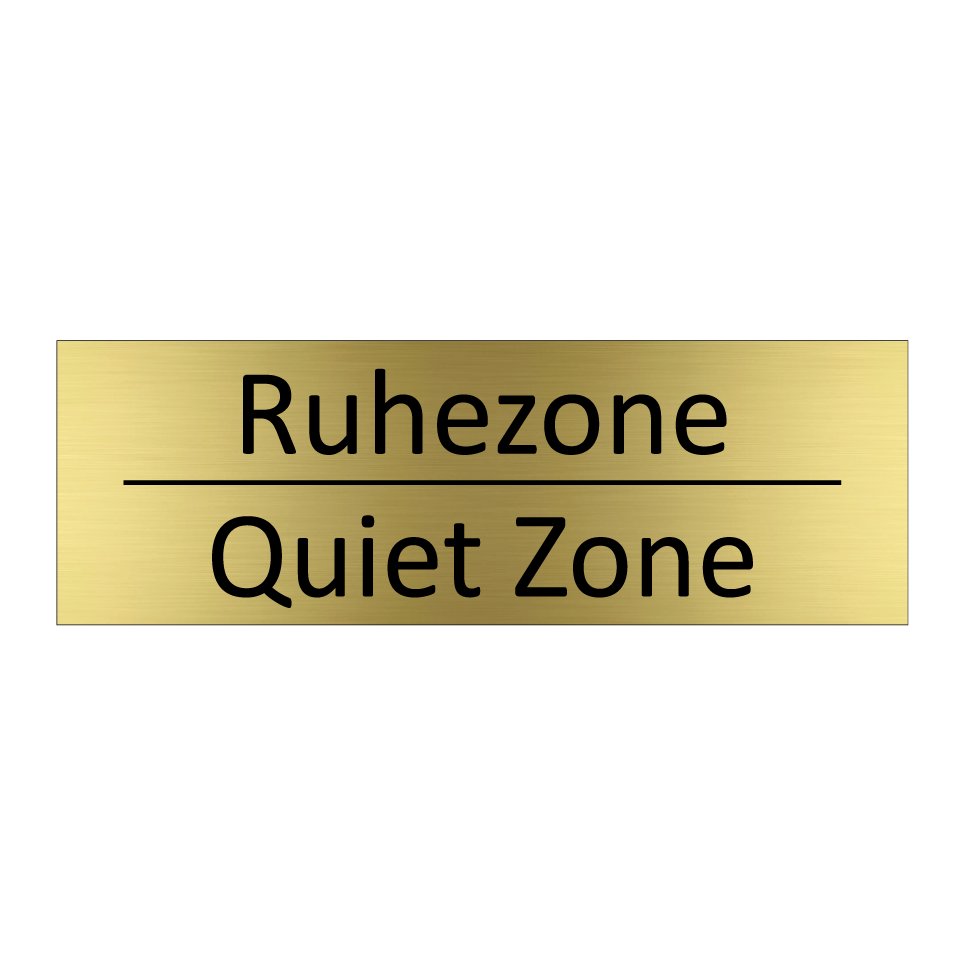 Ruhezone - Quiet Zone