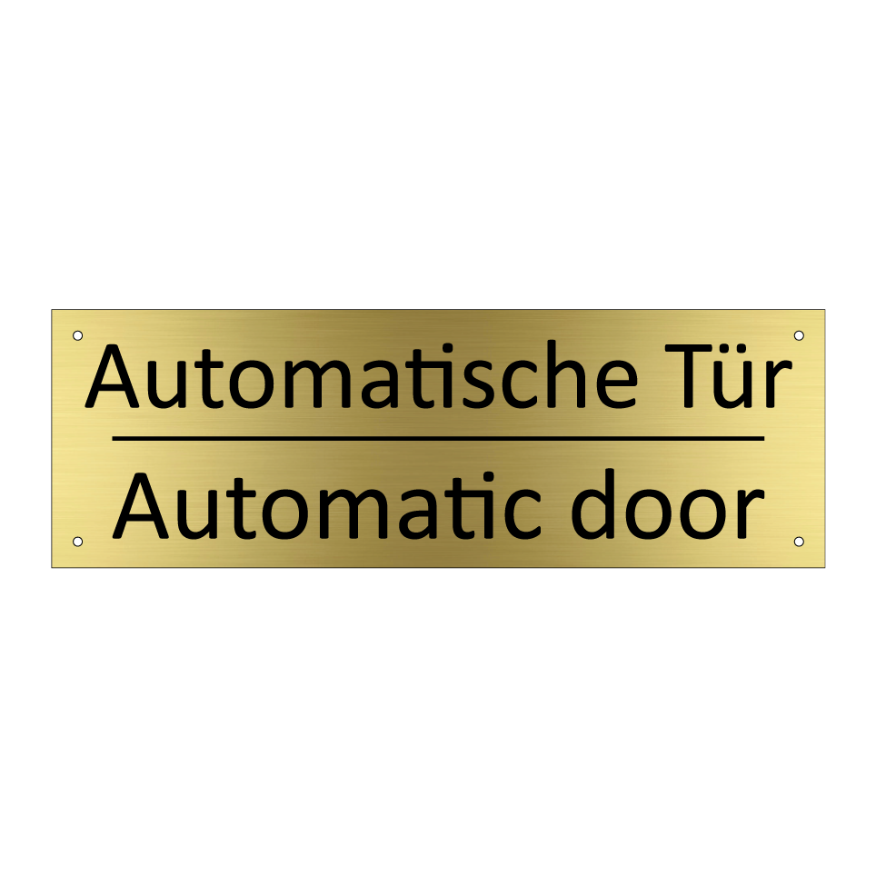 Automatische Tür - Automatic door