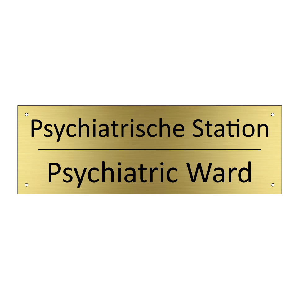 Psychiatrische Station - Psychiatric Ward