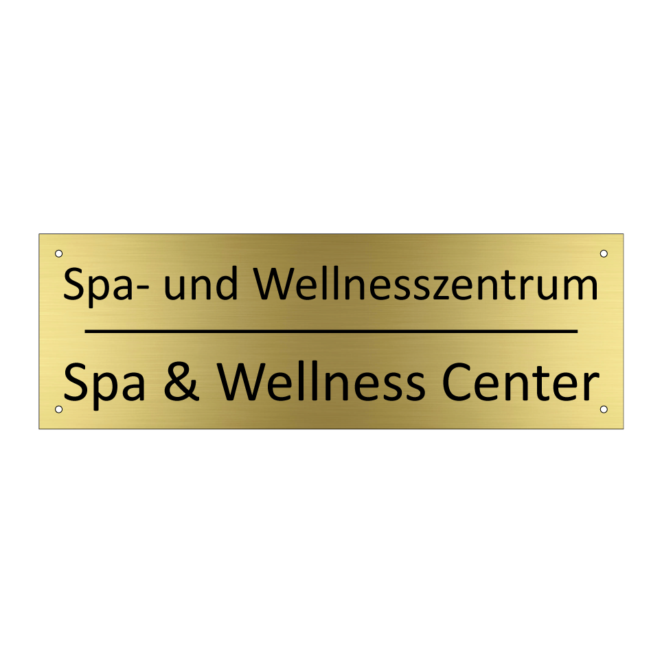 Spa- und Wellnesszentrum - Spa & Wellness Center