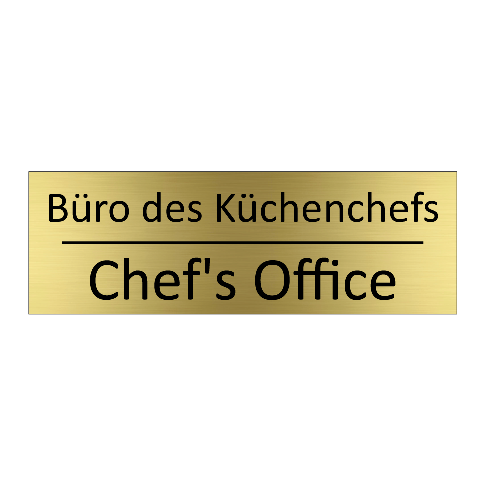 Büro des Küchenchefs - Chef's Office