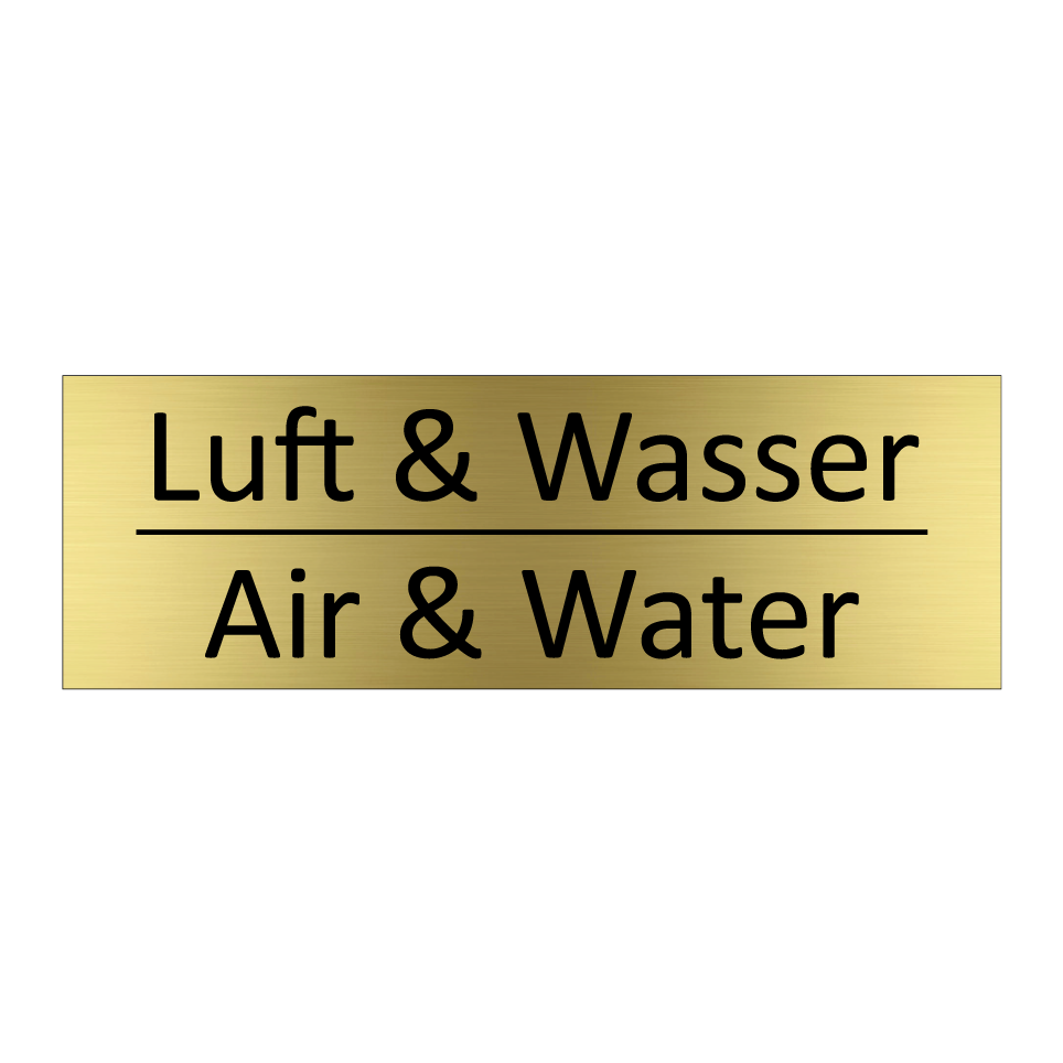 Luft & Wasser - Air & Water