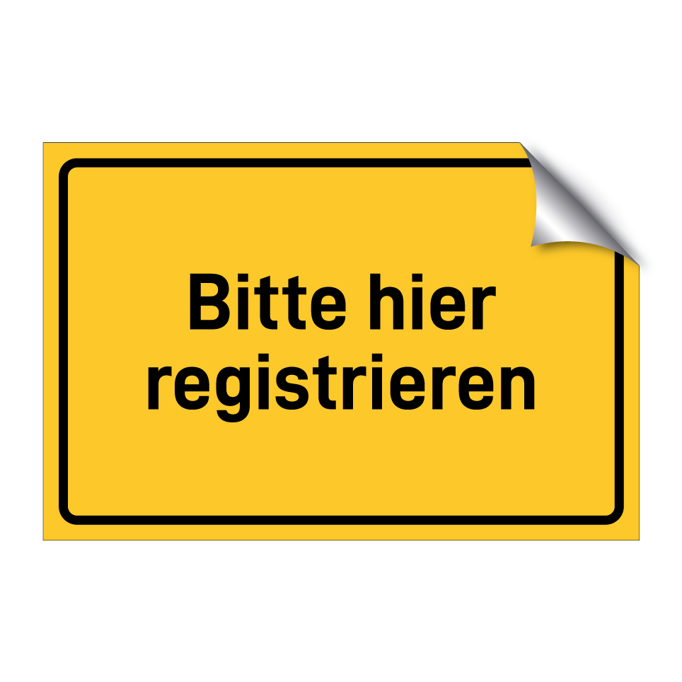 Bitte hier registrieren