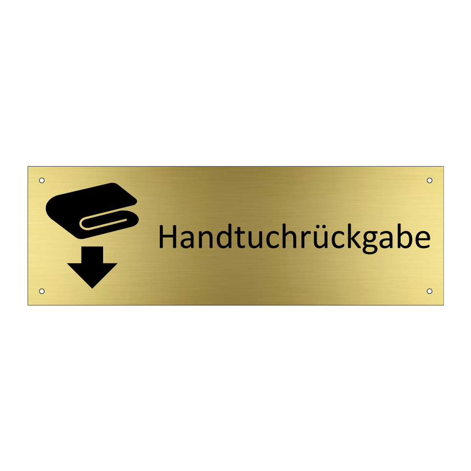Handtuchrückgabe