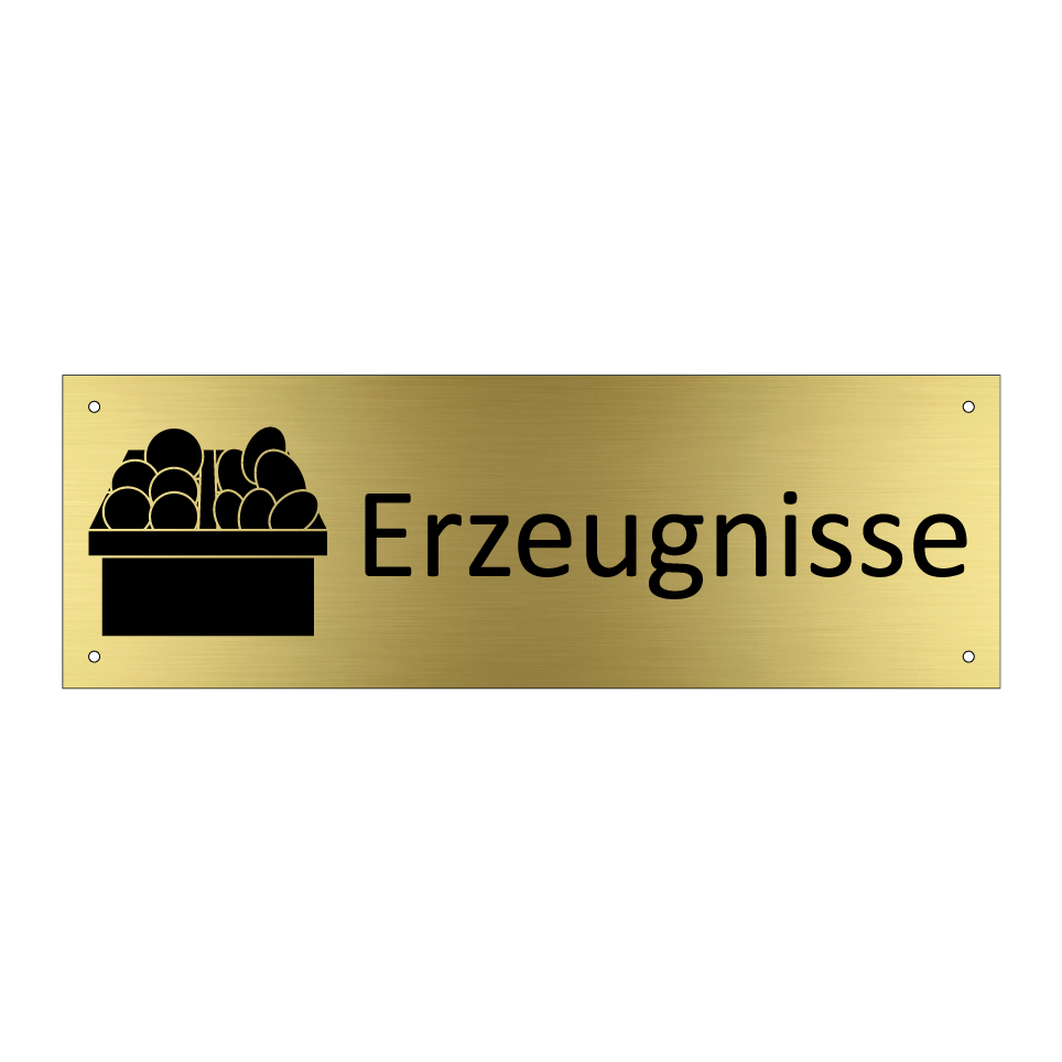 Erzeugnisse