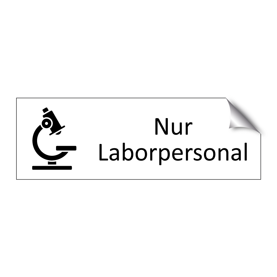 Nur Laborpersonal