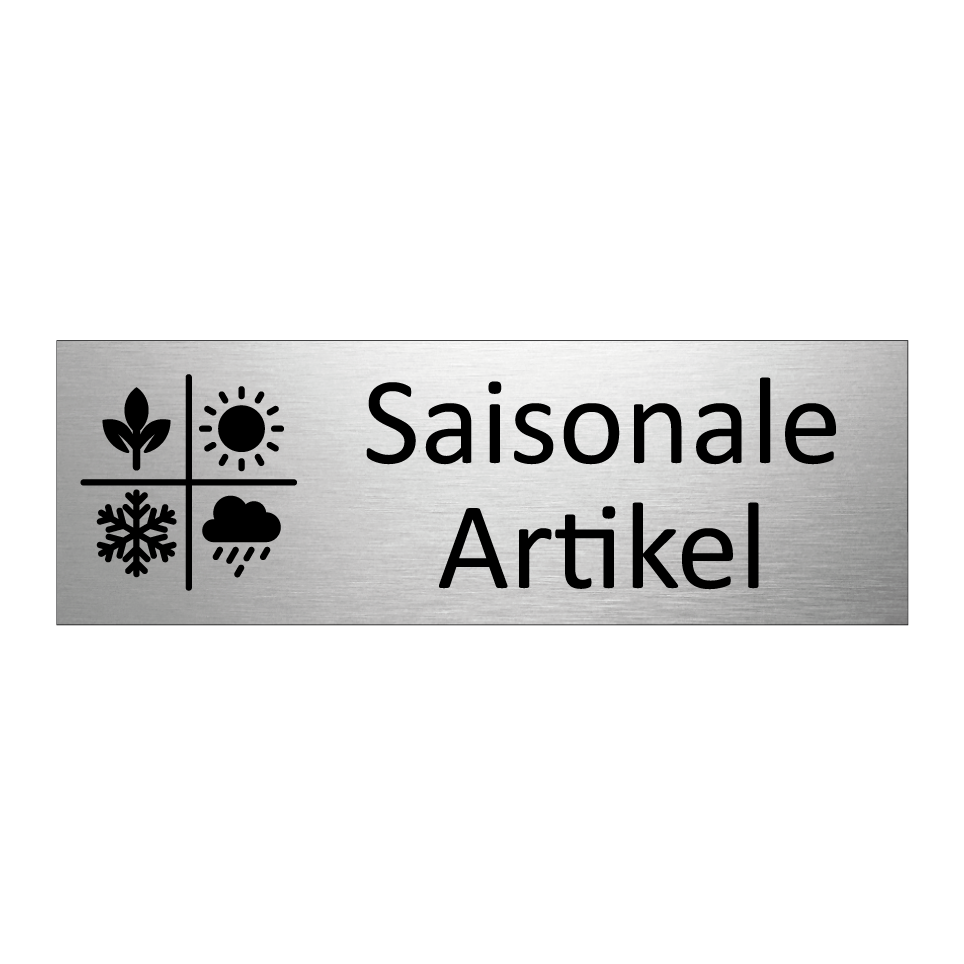 Saisonale Artikel