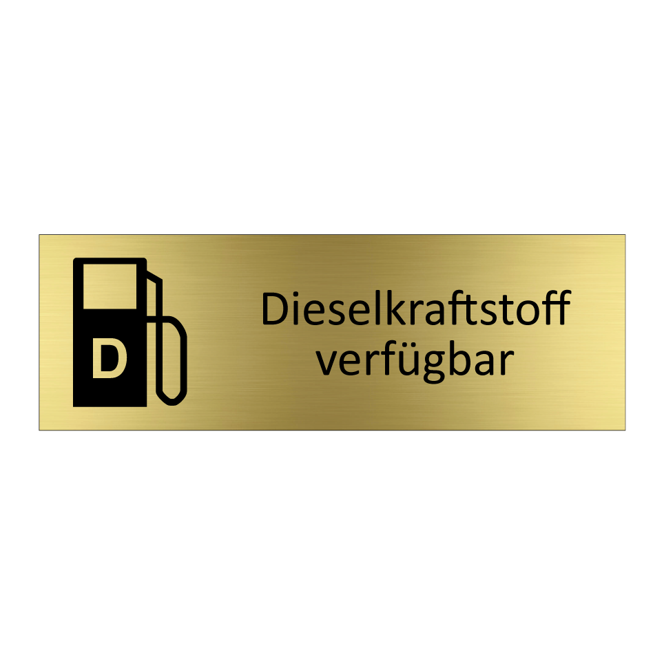 Dieselkraftstoff verfügbar