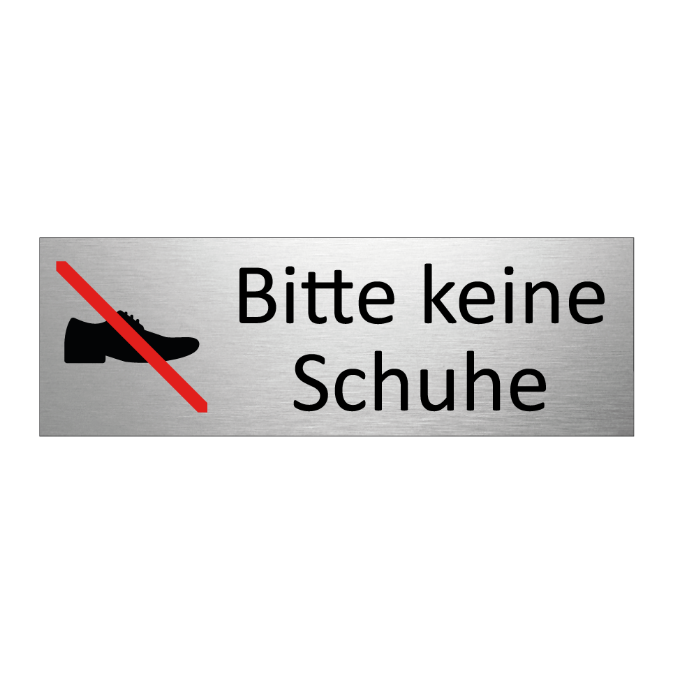 Bitte keine Schuhe