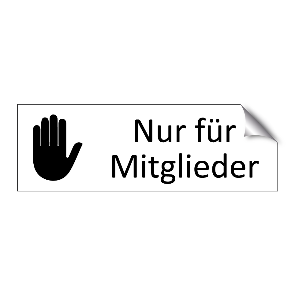 Nur für Mitglieder