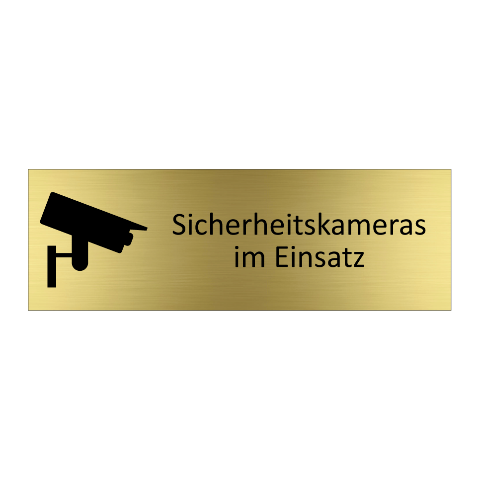 Sicherheitskameras im Einsatz