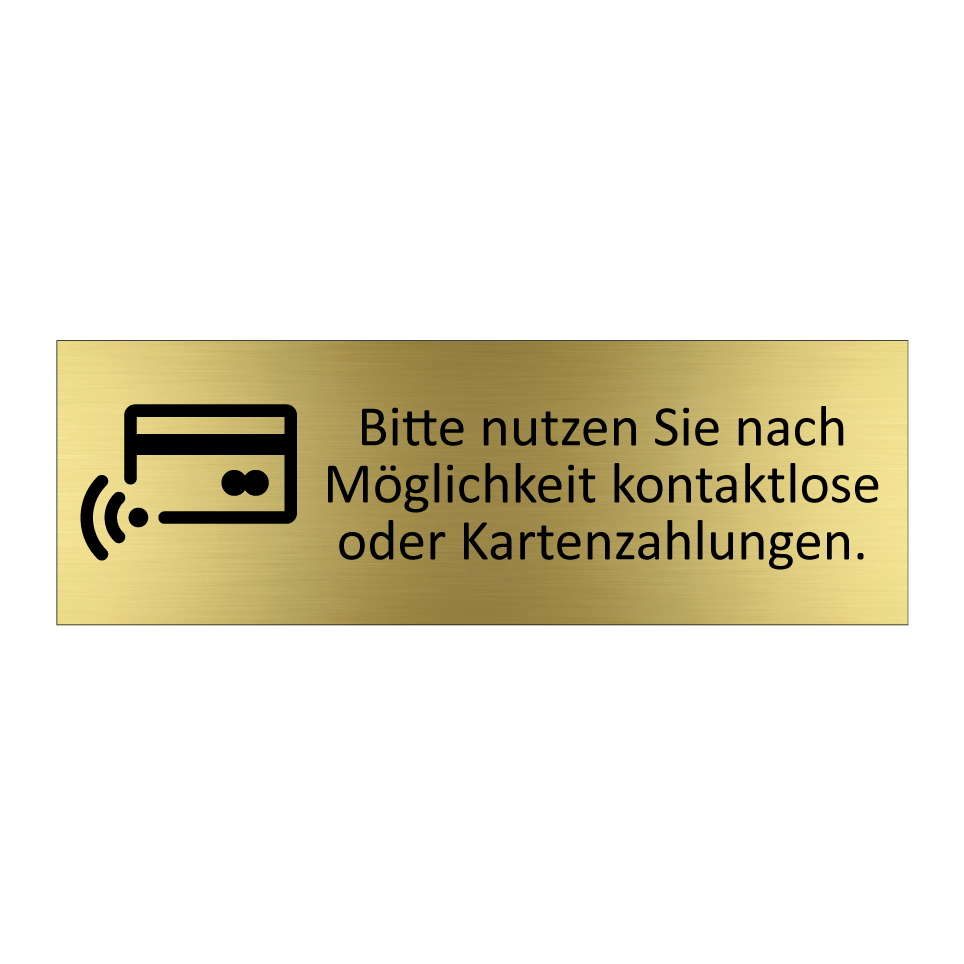 Bitte nutzen Sie nach Möglichkeit kontaktlose oder Kartenzahlungen.